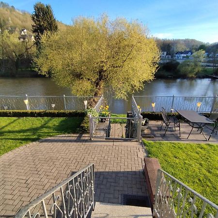 Ferienwohnung Doppelzimmer an der Lahn ohne Küche Obernhof Exterior foto