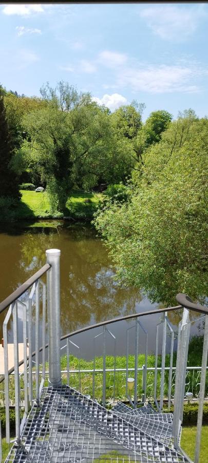 Ferienwohnung Doppelzimmer an der Lahn ohne Küche Obernhof Exterior foto