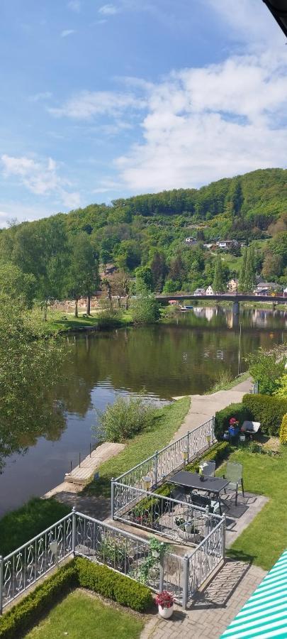 Ferienwohnung Doppelzimmer an der Lahn ohne Küche Obernhof Exterior foto