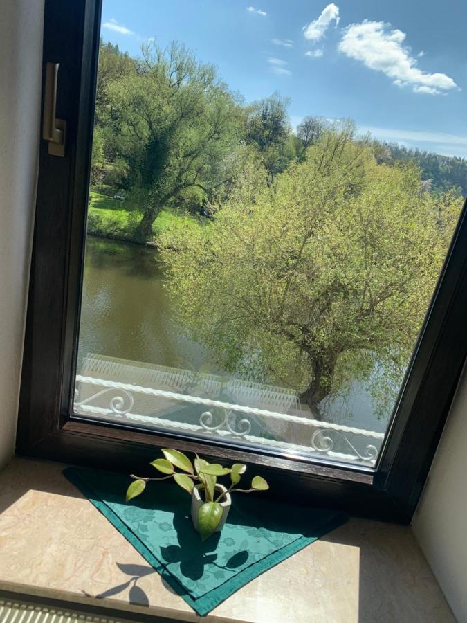 Ferienwohnung Doppelzimmer an der Lahn ohne Küche Obernhof Exterior foto