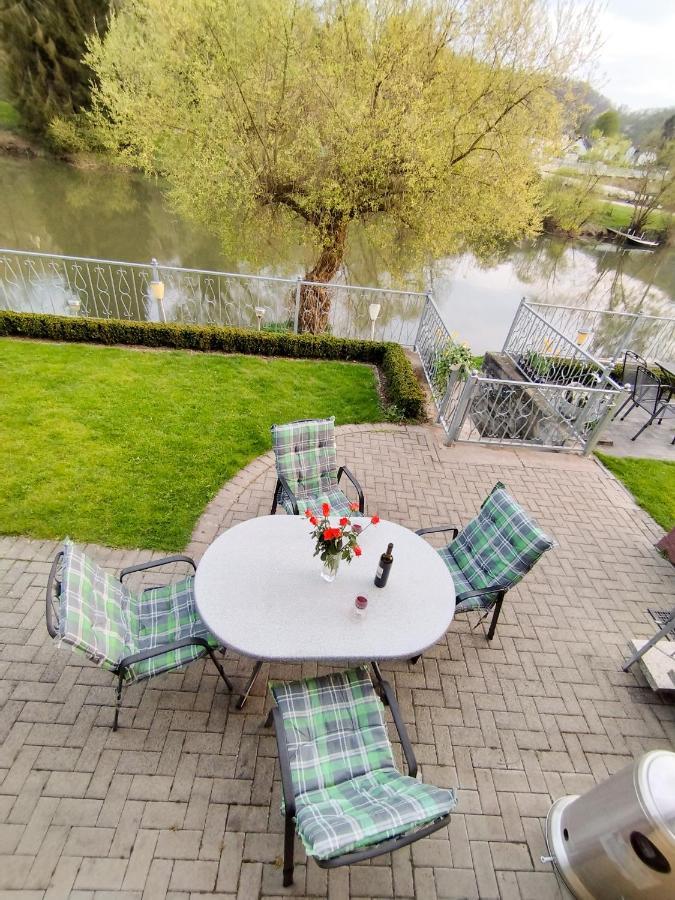 Ferienwohnung Doppelzimmer an der Lahn ohne Küche Obernhof Exterior foto