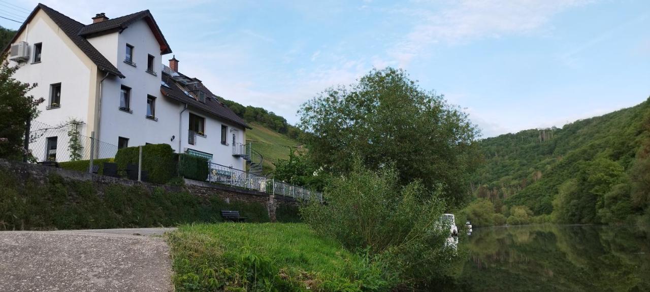 Ferienwohnung Doppelzimmer an der Lahn ohne Küche Obernhof Exterior foto