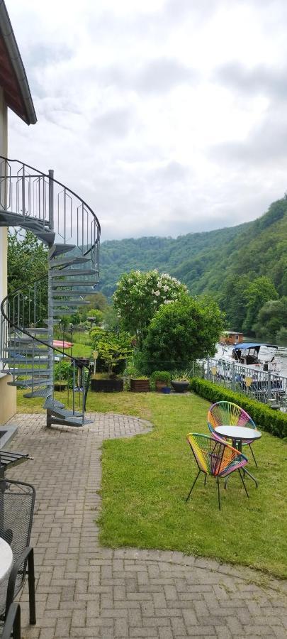 Ferienwohnung Doppelzimmer an der Lahn ohne Küche Obernhof Exterior foto